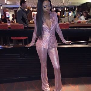 Kloset Envy pink suit